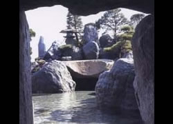 かげつ 露天風呂p